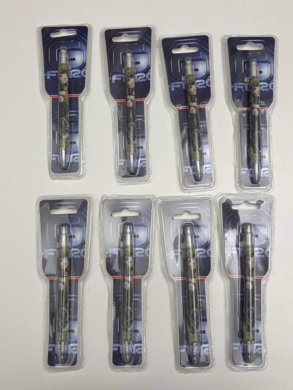 Lot of 8 RARE Disney G-Force Retractable Ballpoint Pens New Sealed Collectible